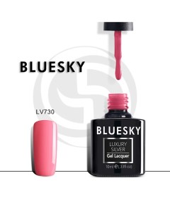 Гель лак Luxury Silver Нежность Bluesky