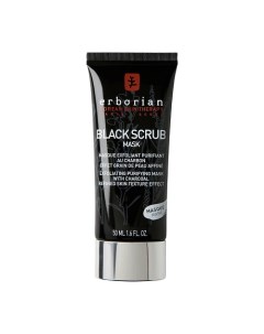 Скраб для лица черный Black Scrub Mask Erborian