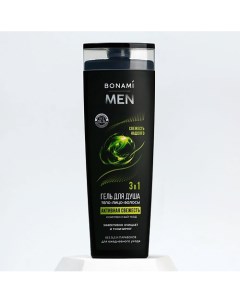 Гель для душа мужской for men 3 в 1 активная свежесть 400 0 Bonami