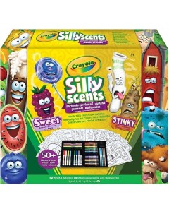 Набор ароматизированных карандашей и фломастеров Silly Scents Mini Kit Crayola