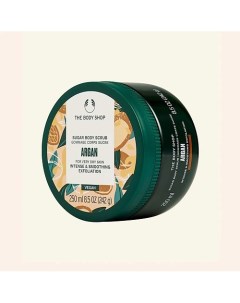 Сахарный скраб Argan с маслом арганы для очень сухой кожи тела 250.0 The body shop