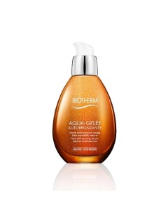 Увлажняющий гель автозагар для лица с эффектом сияния Sun Aqua Gelee 50 0 Biotherm