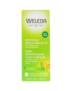 Citrus Refreshing Освежающее цитрусовое масло для тела 100.0 Weleda