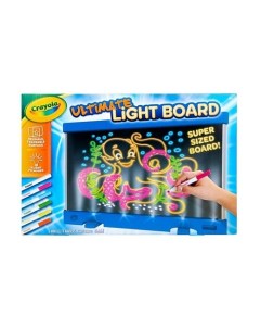 Светодиодная доска для рисования Led Deluxe Мини фломастеры Crayola