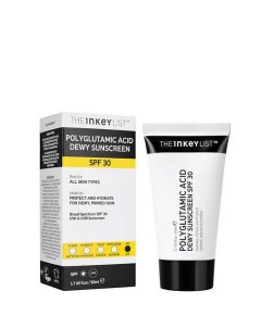 Увлажняющий солнцезащитный крем для лица Polyglutamic Acid Dewy Sunscreen SPF30 50 0 The inkey list