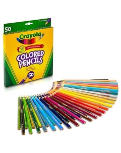 Деревянные цветные карандаши Long lasting Colored Pencils Crayola