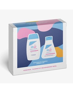 Детский набор Baby Extra Gentle: Гель для купания + Шампунь для волос Sebamed