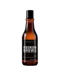 Шампунь кондиционер и гель для душа Brews 3 in 1 300 0 Redken