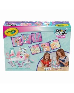 Игровой набор Colour n Style Mermaid Friends 1 0 Crayola