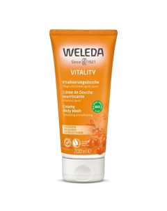 Восстанавливающий крем-гель для душа Vitality Sea Buckthorn с облепихой 200.0 Weleda