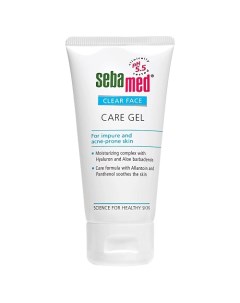 Увлажняющий и успокаивающий гель Clear Face Care Gel для проблемной кожи 50 0 Sebamed