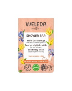 Кусковое мыло для душа с ароматом иланг-иланга и ириса Shower Bar 75.0 Weleda