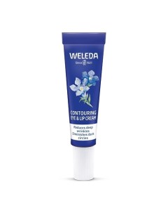 Разглаживающий крем Blue Gentian & Edelweiss Eye & Lip для контуров глаз и губ 10.0 Weleda