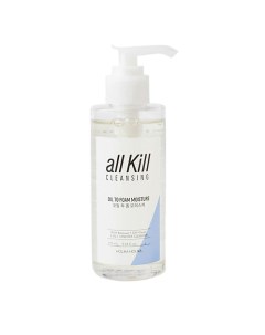 Очищающее гидрофильное масло-пенка All Kill Cleansing Oil To Foam Moisture увлажняющее Holika holika