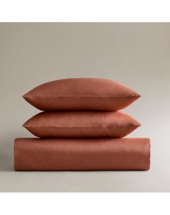 Пододеяльник из сатина 300 ниток 180 x 220 Zara home