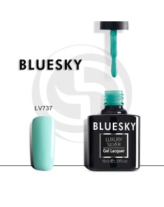 Гель лак Luxury Silver Летнее настроение Bluesky