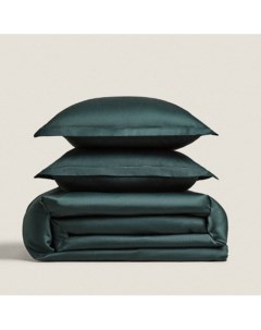 Пододеяльник из сатина 300 ниток 240 x 220 Zara home