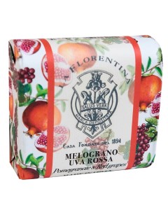 Мыло Pomegranate & Red Grape. Гранат и Красный Виноград 106.0 La florentina