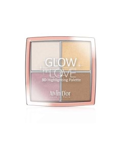 Пудровый хайлайтер для лица GLOW IN LOVE Alvin d'or