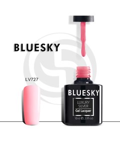 Гель лак Luxury Silver Розовые мечты Bluesky