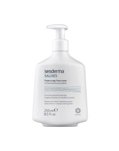 Крем пенящийся для умывания для лица и тела Salises Sesderma