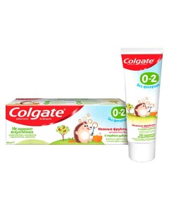 Зубная паста Детская без фтора 0-2лет 40.0 Colgate