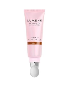 Увлажняющий и подсвечивающий консилер Invisible Illumination Serum in Concealer Lumene