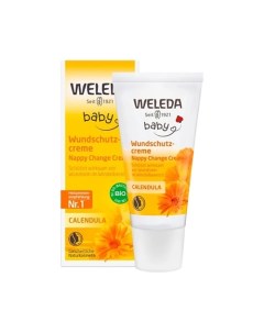 Крем с календулой от опрелостей и пеленочной сыпи Baby Calendula Nappy Change 30.0 Weleda