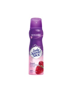 Lady Дезодорант женский антиперспирант спрей Fresh & Essence Juicy Magic Малина 150.0 Speed stick