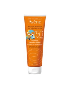 Солнцезащитное молочко для чувствительной кожи детей SPF50+ High Protection Lotion For Children Avene