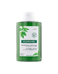 Шампунь с органическим экстрактом Крапивы Oil Control Shampoo Klorane