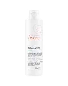 Очищающий смягчающий крем для проблемной кожи Cleanance Hydra Soothing Cleansing Cream Avene