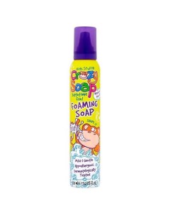 Мусс-пена для детских забав и купания в ванной белая Crasy Soap Foaming Soap Kids stuff