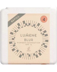 Компактная тональная пудра Blur Longwear SPF 15, сменный блок Lumene