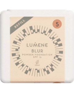 Компактная тональная пудра Blur Longwear SPF 15, сменный блок Lumene