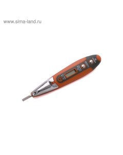 Тестер напряжения 660011, многофункциональный, с фонариком, 12-250 В, CrV Harden