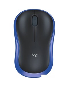 Мышь M186 (черный/синий) Logitech