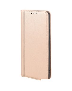 Чехол для телефона Book для Galaxy A55 бежевый Case