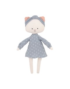 Мягкая игрушка Кошечка Кристи в голубом платье / CM01-29/13 Orange toys