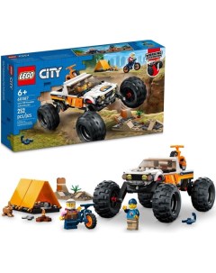 Конструктор City 60387 Приключения на внедорожнике Lego