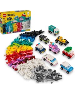 Конструктор Classic 11036 Создавай автомобили Lego