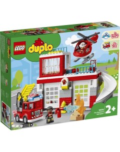 Конструктор Duplo 10970 Пожарная часть и вертолет Lego