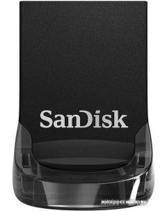 USB Flash Ultra Fit USB 3 1 64GB черный Sandisk