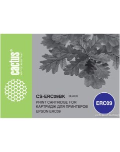 Картридж CS ERC09BK Cactus