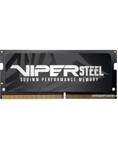 Оперативная память Viper Steel 16ГБ DDR4 SODIMM 3200 МГц PVS416G320C8S Patriot