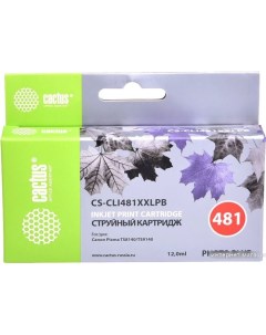 Картридж CS CLI481XXLPB аналог Canon CLI 481XXL PB Cactus