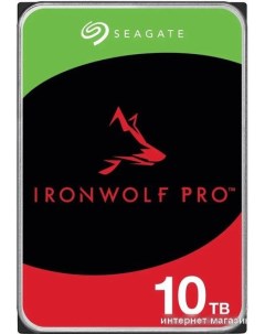 Жесткий диск IronWolf Pro 10TB ST10000NT001 Seagate