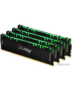 Оперативная память FURY Renegade RGB 4x8GB DDR4 PC4 28800 KF436C16RBAK4 32 Kingston