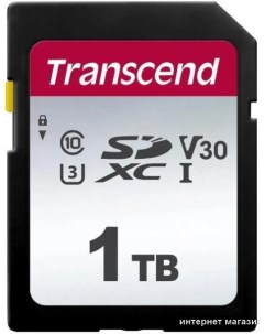 Карта памяти SDXC 300S 1TB TS1TSDC300S Transcend