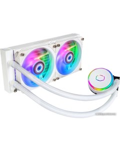 Кулер для процессора MasterLiquid PL240 Flux White Edition MLY D24M A23PZ RW Cooler master